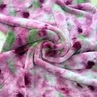 Luxury Knitted Faux Fur Tie Dye Imitation Rabbit Fur Ladies Fur Coat Clothing Toys Car Upholstery Fabric