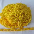 Chain Plastic Chains 8mm PE Red/white Yellow/black Color Plastic Safety Chain 25 Meter