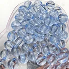 Beads 4400pcs/bag Acrylic Straight Hole Transparent Beads 6mm Rondelle Beads Of DIY Manual Beading Materials