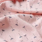 Muslin Fabric Eco Friendly Natural Light Weight Solid Color 100% Organic Muslin Fabric