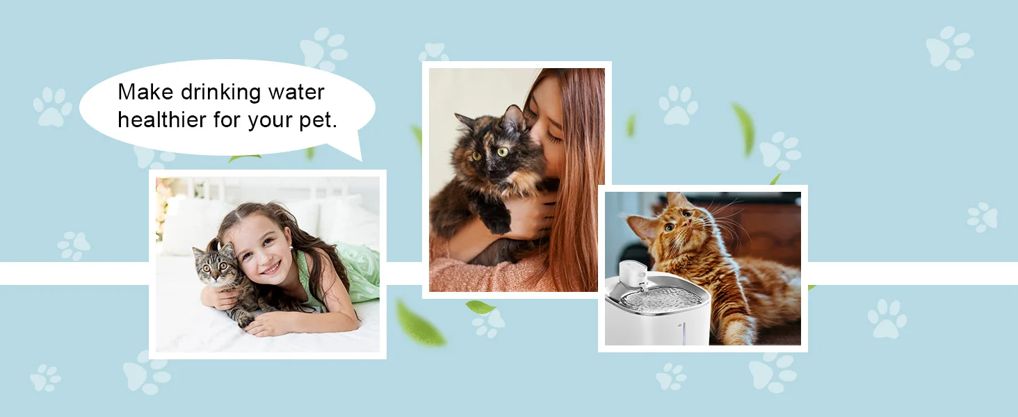 Pet Water Fountain Filter for 135 fl oz/4L