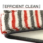 Bearfamily Microfiber Colorful Stripes Flat Cleaning Pads Mops Replacement Head