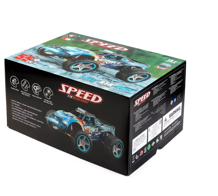 HOSHI WLtoys 104019 RC Car 1/10 RC Cars for Adults with High Speed 2.4G 4WD 55KM/H High Brushless RC Car Toys Christmas Gifts