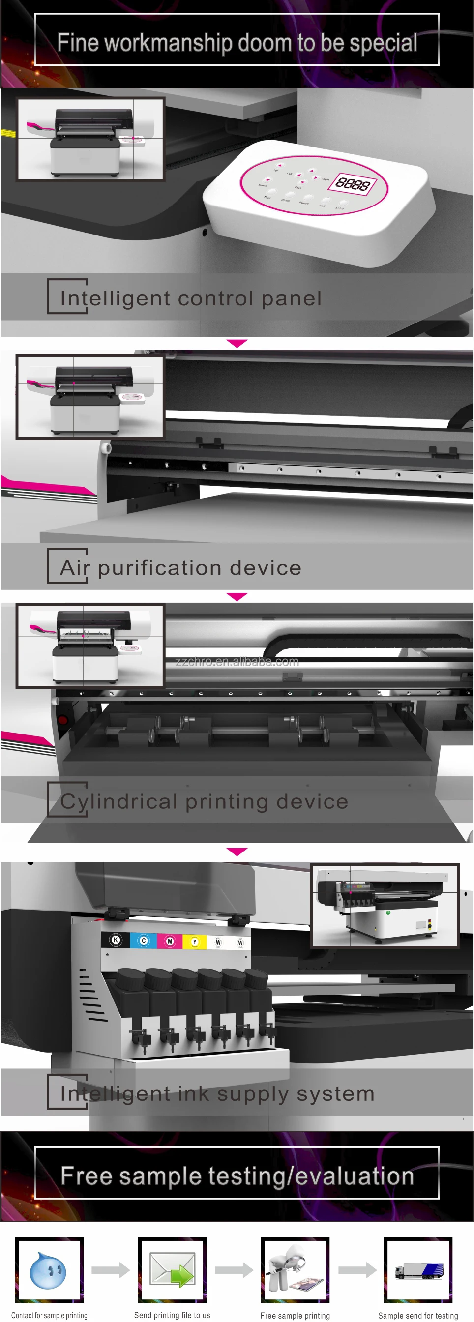 UV0406 Flatbed Printer 02