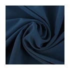Polyester Woven 2021 Custom Made High Quality Polyester Plain Weave Woven Plain Silk Fabric