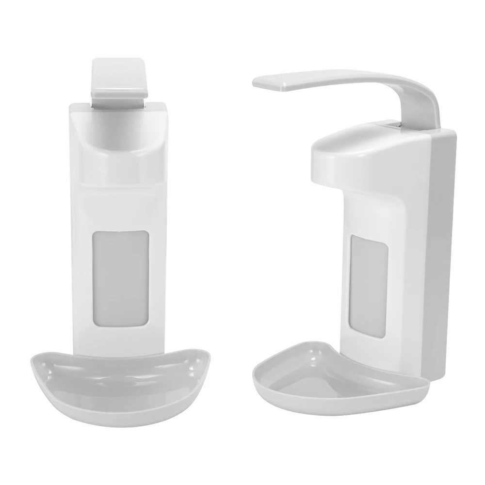Customized High-quality ABS Elbow Dispenser, Elbow Press Soap Dispenser Wall Mounted & Elbow Soap Dispenser Stainless Steel Pump