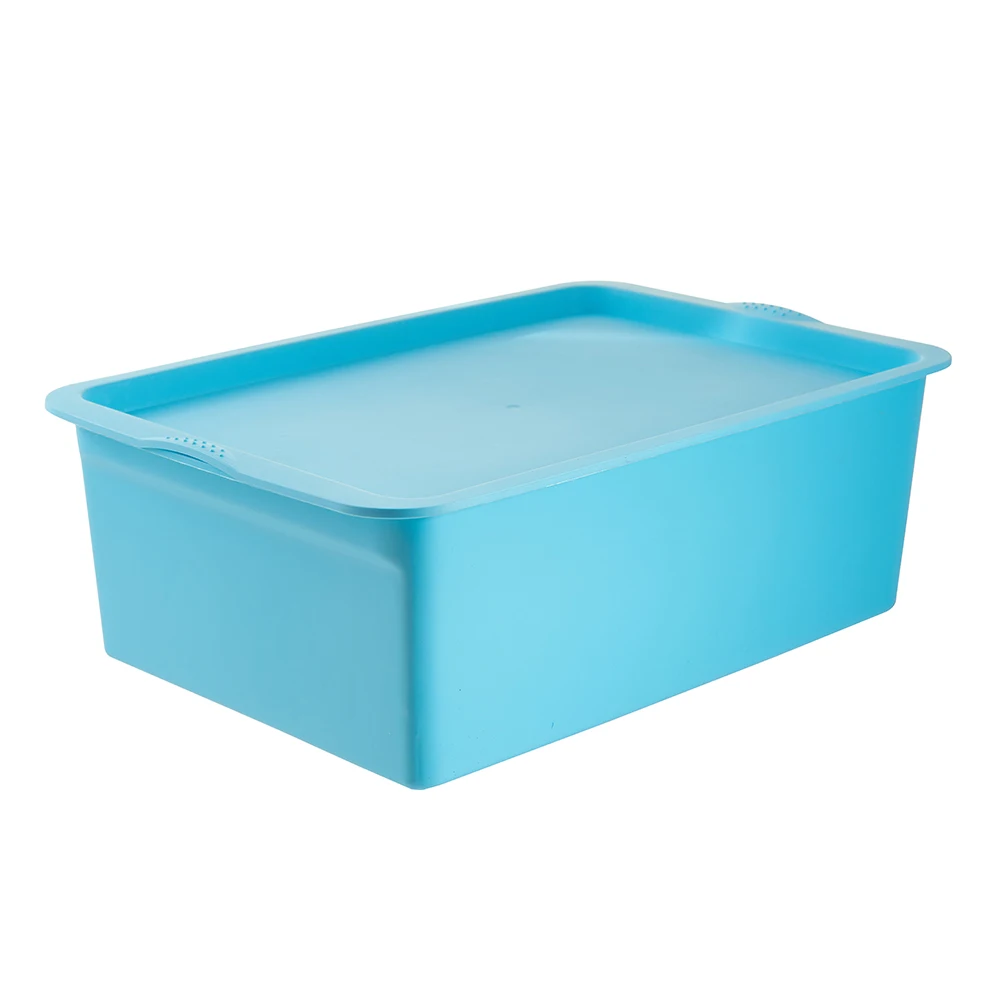 High quality modern 10L plastic box with flat lid