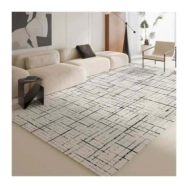 Modern Simple Thick Carpet Sofa Tea Table Carpet for Living Room Bedroom Home