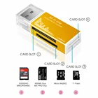Sd Card In Tf Card Reader USB 2.0 SD Card Reader All In 1 Multi Memory Card Reader For SD SDXC SDHC TF M2 MMC MS Pro