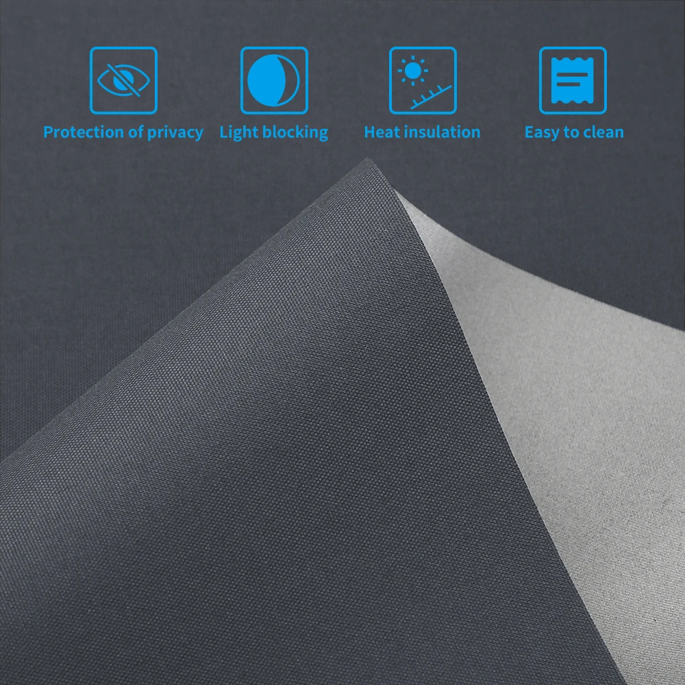 Day And Night Shade Manual Roller Blinds And Curtains Fabric Roller Sheer Blind