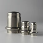 Tube End Cap Stainless Steel Blind Tube End Cap Plug With Or Without Chain