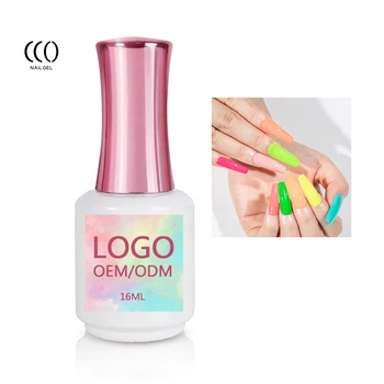 CCO 36 Color New Odorless Resin Uv Gel Private Label Gel Polish Colors Nail Gel Polish