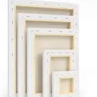Canvas 4x4" 5x7" 8x10" 9x12" 11x14" 2 Of Each Multi Pack Wholesale Stretched White Blank Canvas For Painting Wholesale