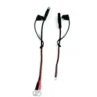 Awg Manufacture Cable 6 Foot 0 Gauge 1/0 AWG Battery Cable By Power Positive Only 6 FT 3/8" Ring Terminals