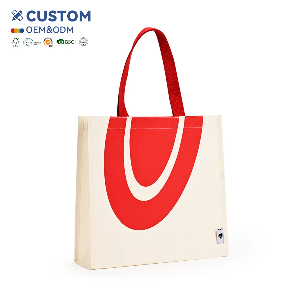 High Quality Custom Logo Thickened Waterproof Flexible Handbag Dupont Paper Nonwoven Bags with Logo for Shopping details