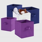 Kids Clothing Cute Kids Toy Organizer Baby Clothing Folding Storage Box Collapsible Fabric Storage Cube Boxes
