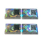 Logo Security Printing Custom Logo Printing Security Hologram Seal Sticker Roll