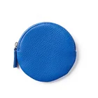 Coin Purse Promotional Wholesale Custom PU Leather Round Coin Purse Card Pouch Bag