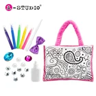 Educational Children Toys Child Toy 2021 New Arrival 4 In 1 Educational Kid Purses And Handbags Children Crafts Toys