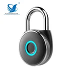 Lock Lock Fingerprint Padlock Rechargeable Smart Anti-theft Biometric Fingerprint Cabinet Lock Mini Padlock For Home