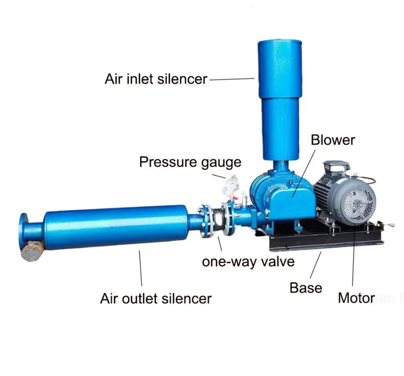Pressure Vacuum Root Blower, 220V, Electric Blower - detail 2