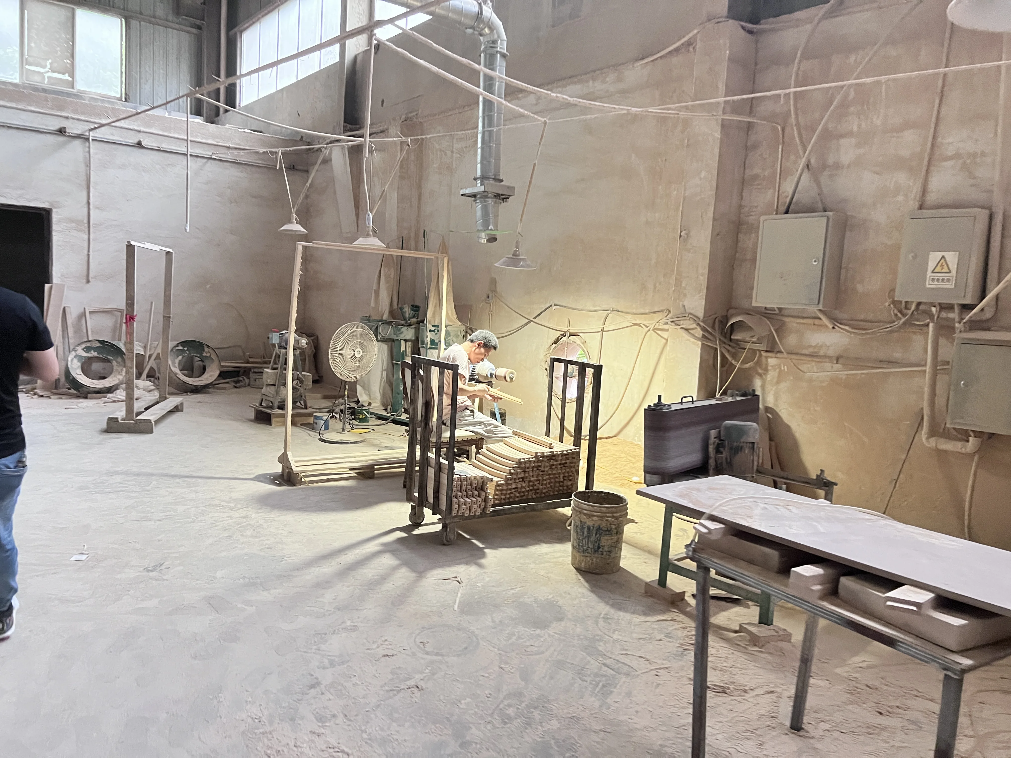 American Modern Double Sofa Chair Simple Nordic Balcony Cloth Lazy Leisure for Dining Room or Living Room supplier