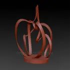 Art Customize Mirror Art Stainless Steel Sculpture For Outdoor Decoration