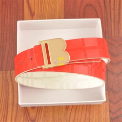 Match Women Luxury Jewelry Leather Strap Match Purse and Handbag Corset Belt Match Designer Shoes Sport Mens Belts