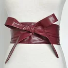 Belt Custom Solid Color PU Bowknot Belt Female Conveyor Belt Classic Cheap PU Female Belt