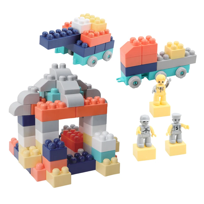 Construction toys educational plastic big building blocks for kids