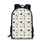 School PAWS HOME Gym Outdoor Traveling Waterproof Girls Men Backpack School Bags