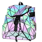 China Made In China Ultra-light Anti Theft Holographic Pu Bags Student Backpacks