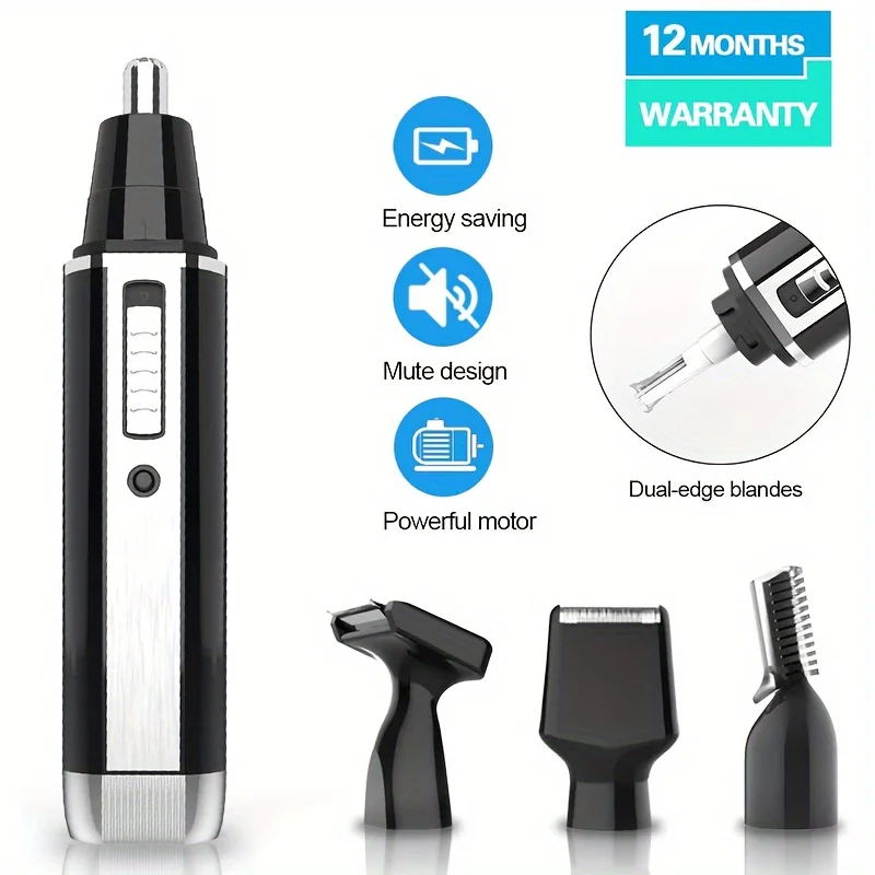 Men's Portable Electric Four-in-One Hair Clipper Set Multi-Functional New Design for Home Car & RV Nose Hair Trimmer factory