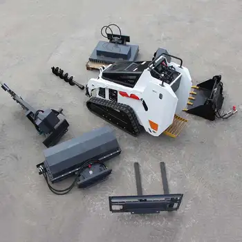 Cheapest Epa Multi Skid Steer Loader Automatic Leveling Skid Steer Loader Rock Drill Attachment For Skid Steer