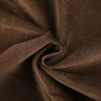 Good Price Holland Grade 100% Polyester Velvet Sofa Fabric Plain Style Knitted Technics