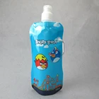 Liquid High Quality Custom Logo Juice Bags Spouts Printed Clear Folding Sport Drinking Spout Pouch Bag For Liquid