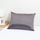 Pillow Case Wholesale Small Moq Amazon Supplier Satin Bamboo Pillow Case Cooling Mulberry Silk Pillow Cover Case