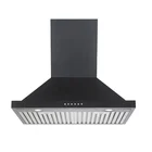 Hood Cooker Cooker Hood Hot Sale LED Light Wall Mounted Range Hood Black Painted Cooker Hood