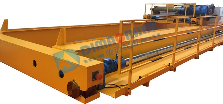 A5 Work Duty QD model european style 30 ton 32 / 10 ton double beam girder bridge electric overhead traveling crane for sale