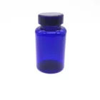 Plastic Bottle Plastic Plastic Bottle Supplier 150ml Purple PET Plastic Bottle For Vitamins