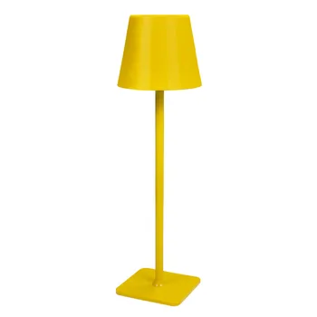 Hot sales mini cordless usb table lamp bedside circle modern simple led table lamp