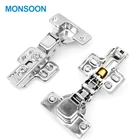 Hinges Hinge 2 Way Hinge MONSOON Kitchen Cabinet Soft Close Hinges Shower Hinge Stainless Steel Furniture Hinges