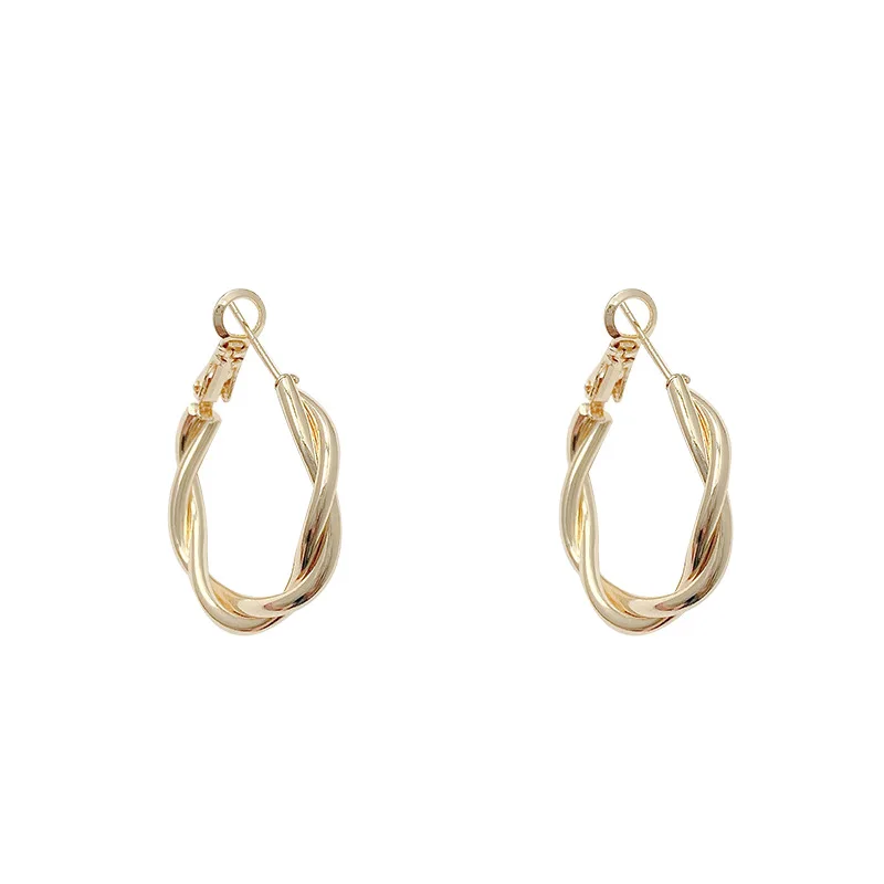 unique simple earrings women 2022 year new trend light luxury Fashion earring cold wind wild earrings