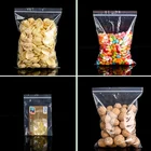 Food Zip Bag Food Grade Zip Close Bag Resealable Zipper Plastic Bag