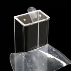 Nail Clear Acrylic Nail Polish Display With 4 Tiers
