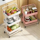 Rack Factory Direct Sale Bathroom Kitchen Household Mobile Trolley Multi-layer Rack