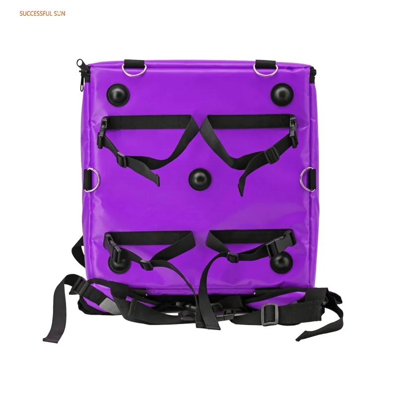 Customized Waterproof Insulated Motorcycle Thermal Bag for Delivery Food Grocery Cooler Lunch Bag Food Delivery Bag supplier
