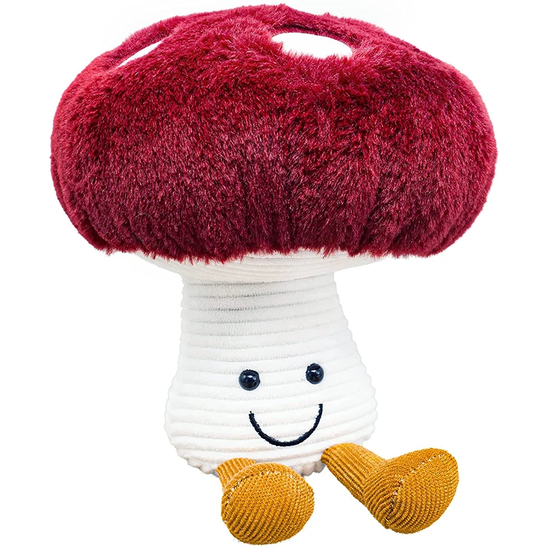 mushroom plush pillow