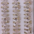 Ring Hot Selling Cheap Custom Ring With Zircon Copper Fashion Ring