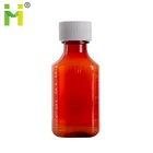 Bottle With Cap 4 Oz Medicine Liquid Bottle With Plastic Nut Cap Plastic Containers With Lids Cap